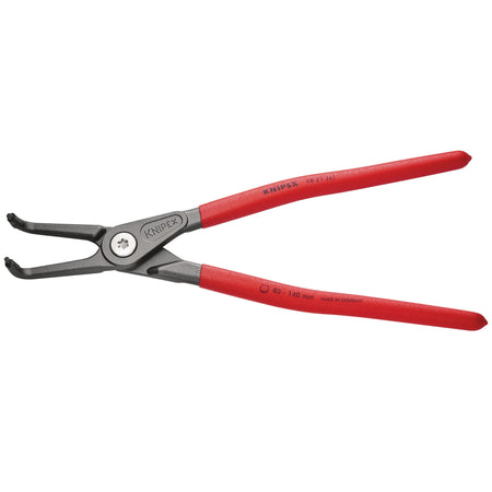 Knipex 305mm 90&deg; Internal Straight Tip Circlip Pliers 85 - 140mm Capacity : Model No.48 21 J41