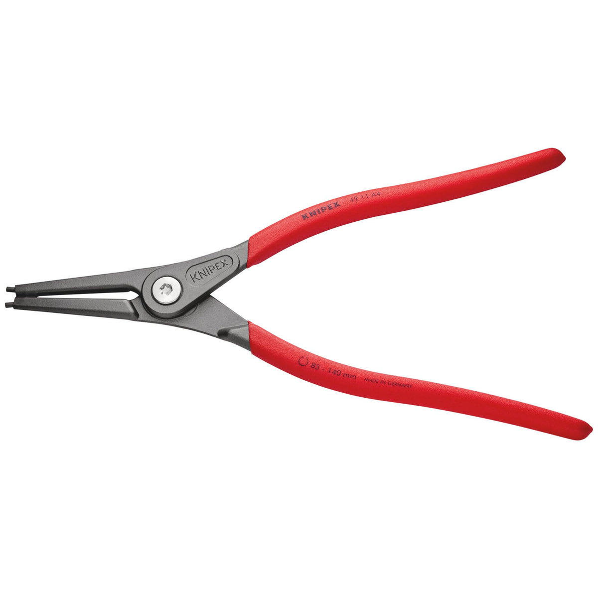 Knipex 320mm External Straight Tip Circlip Pliers 85 - 140mm Capacity : Model No.49 11 A4