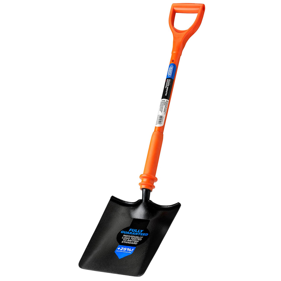 DRAPER Expert Taper Mouth Shovel Fully Insulated and Solid Forged: Model No. INS/TMS
