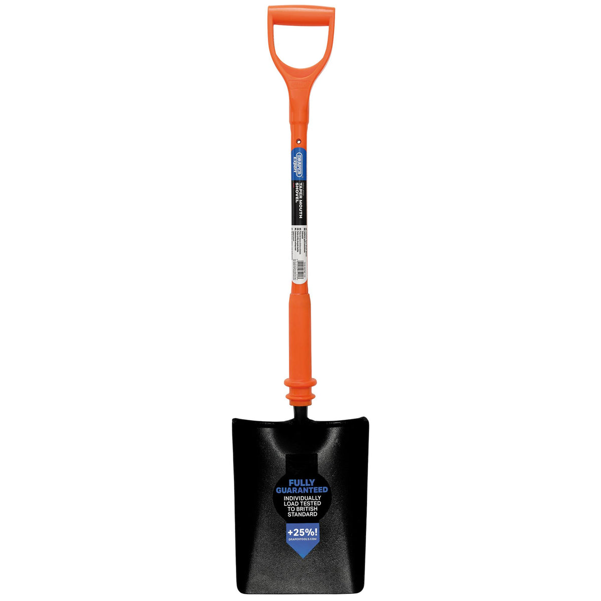 DRAPER Expert Taper Mouth Shovel Fully Insulated and Solid Forged: Model No. INS/TMS