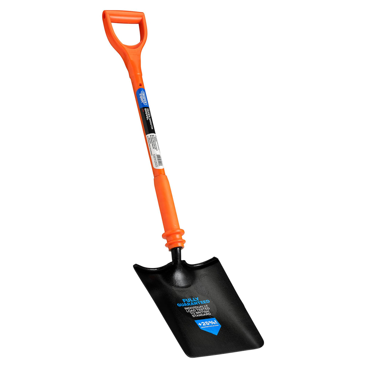 DRAPER Expert Taper Mouth Shovel Fully Insulated and Solid Forged: Model No. INS/TMS