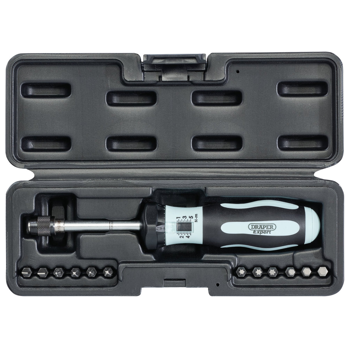 DRAPER Expert Torque Screwdriver Kit (1-5NM): Model No.995TS-1
