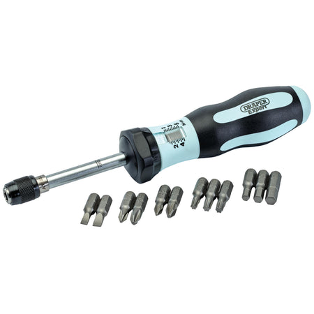 DRAPER Expert Torque Screwdriver Kit (1-5NM): Model No.995TS-1