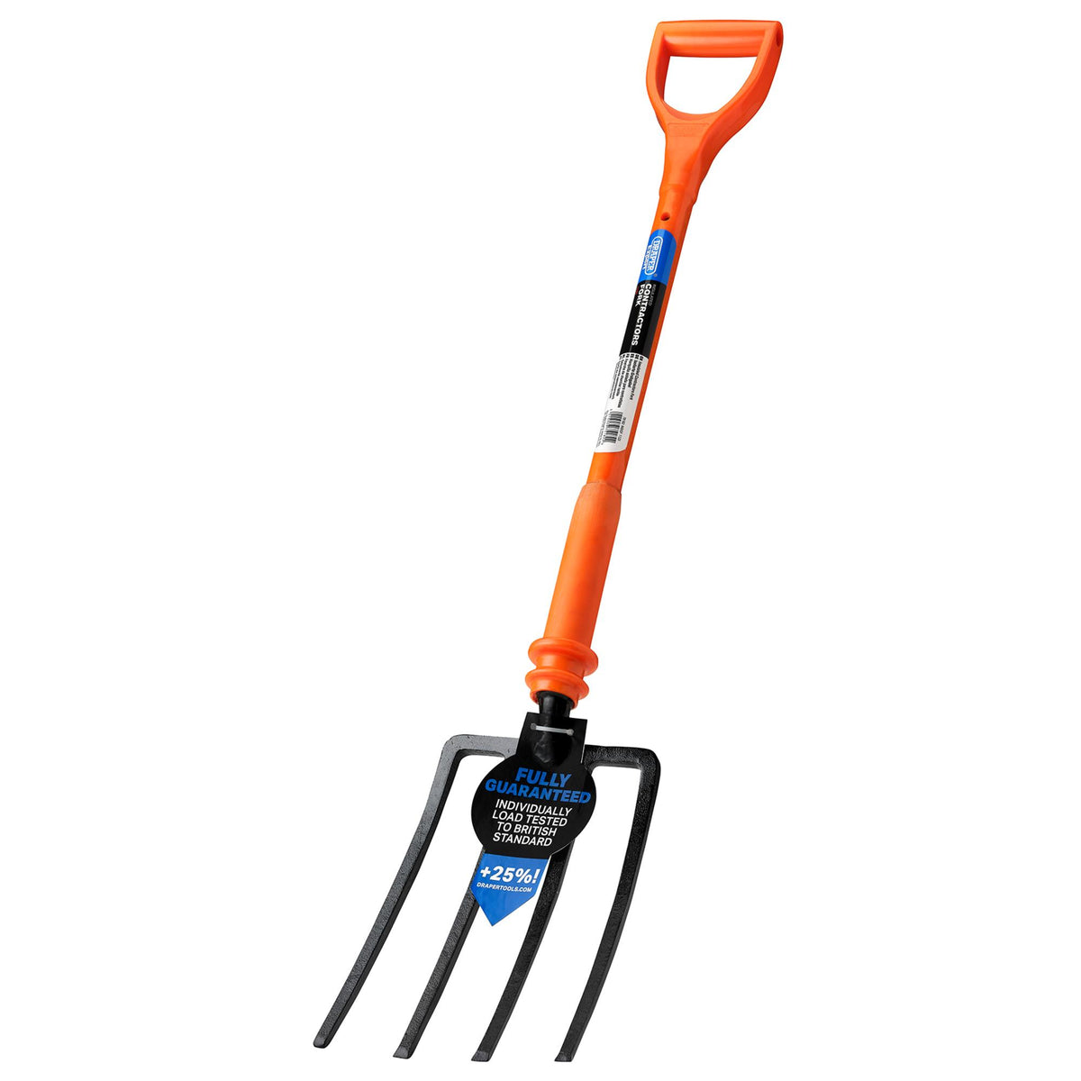 DRAPER Expert Contractors Fork, Fully Insulated and Solid Forged: Model No. INS/CF