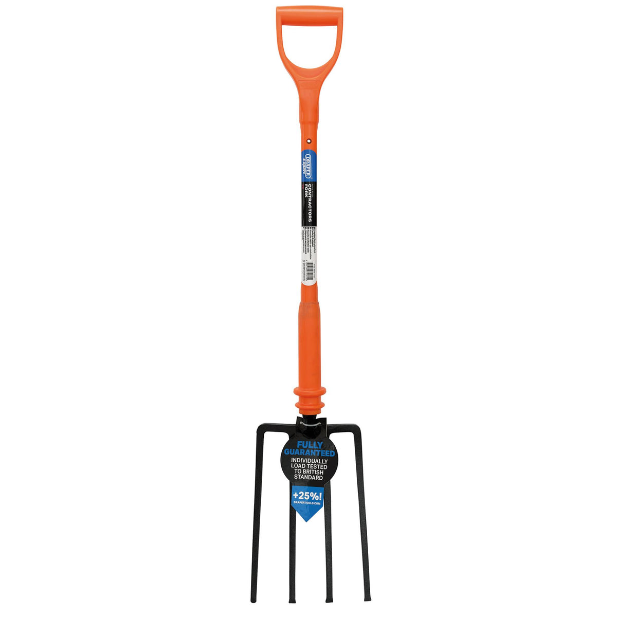 DRAPER Expert Contractors Fork, Fully Insulated and Solid Forged: Model No. INS/CF