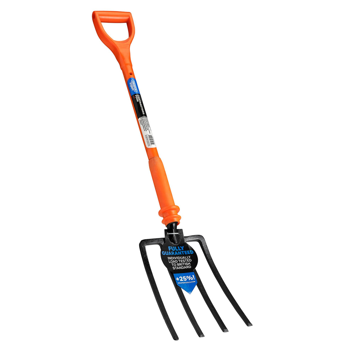 DRAPER Expert Contractors Fork, Fully Insulated and Solid Forged: Model No. INS/CF
