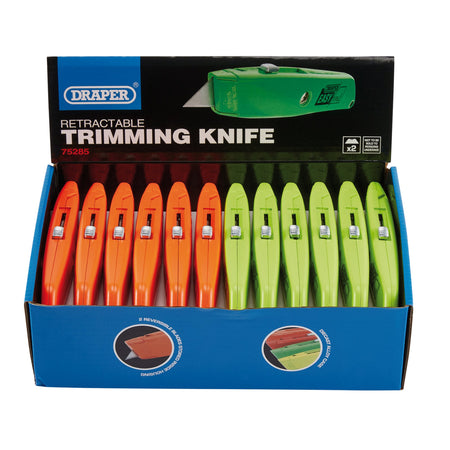 Retractable Trimming Knife (Easy Find): Model No. TK217/24C