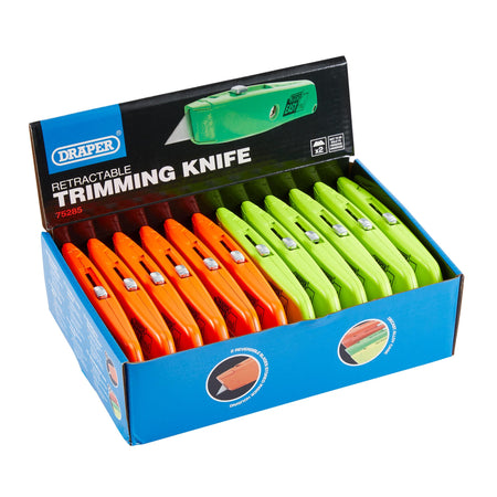 Retractable Trimming Knife (Easy Find): Model No. TK217/24C