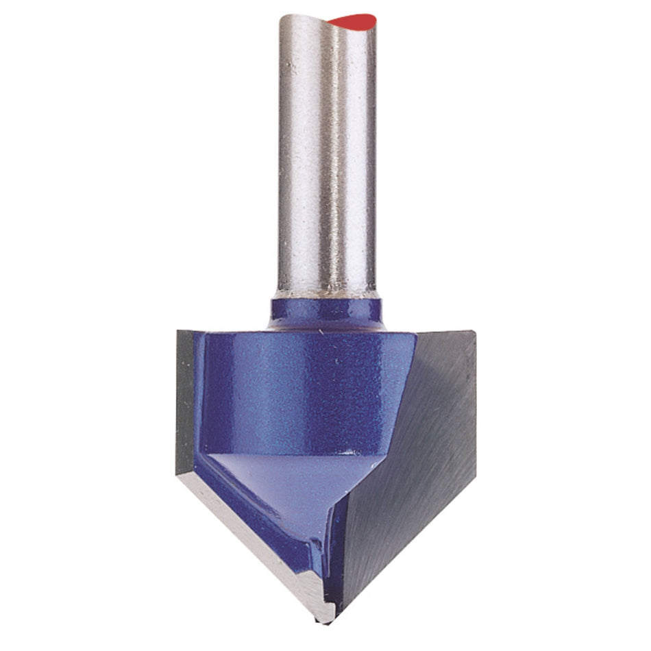 DRAPER 1/4in. Groove 19mm x 90deg; TCT Router Bit: Model No.RB8
