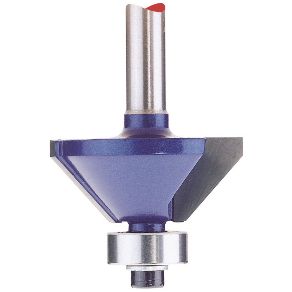 DRAPER 1/4in. Chamferring 30mm x 45deg; TCT Router Bit: Model No.RB11
