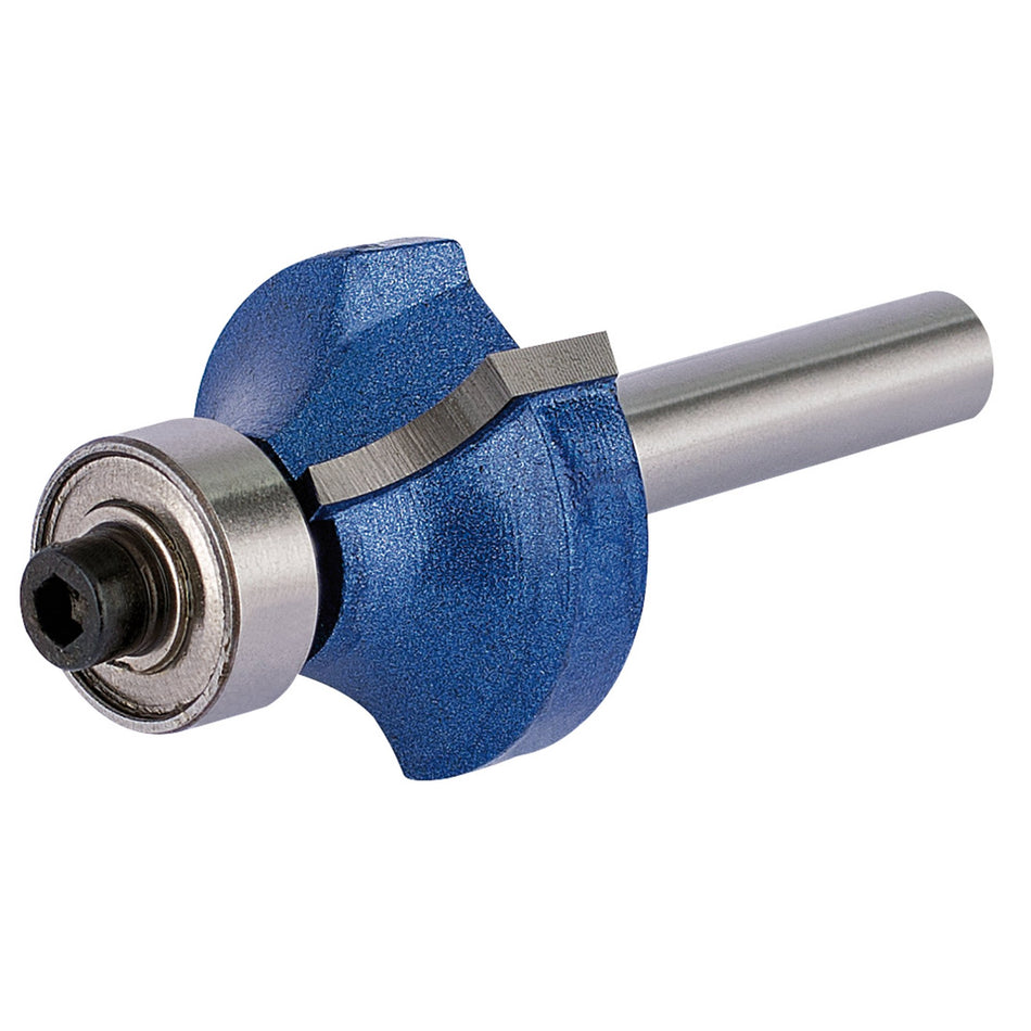 DRAPER 1/4in. Rounding 25 x 7mm Radius TCT Router Bit: Model No.RB12