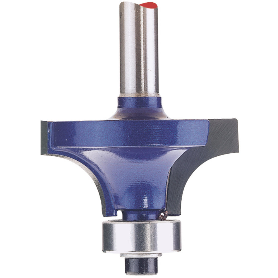 DRAPER 1/4in. Rounding 32 x 9mm Radius TCT Router Bit: Model No.RB13