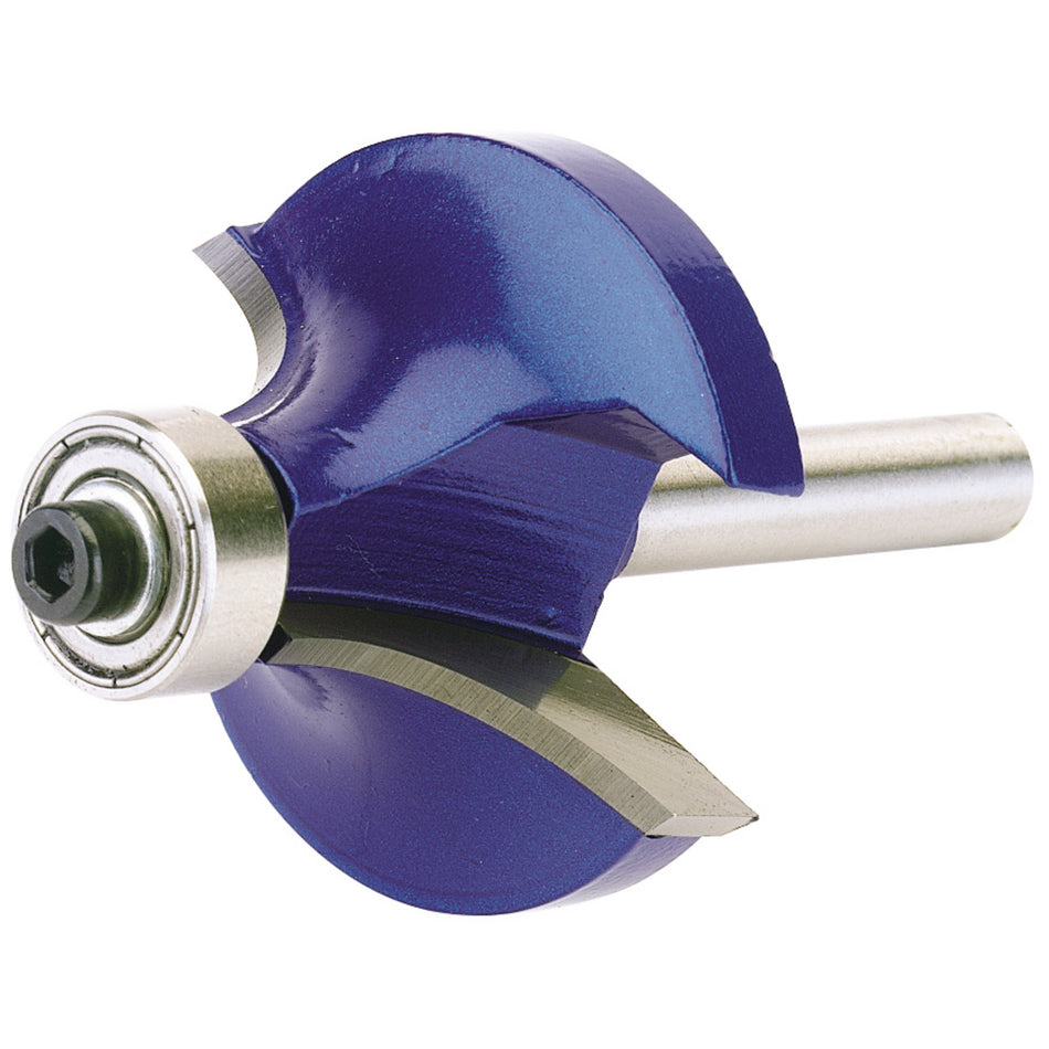 DRAPER 1/4in. Rounding 38 x 14mm Radius TCT Router Bit: Model No.RB14