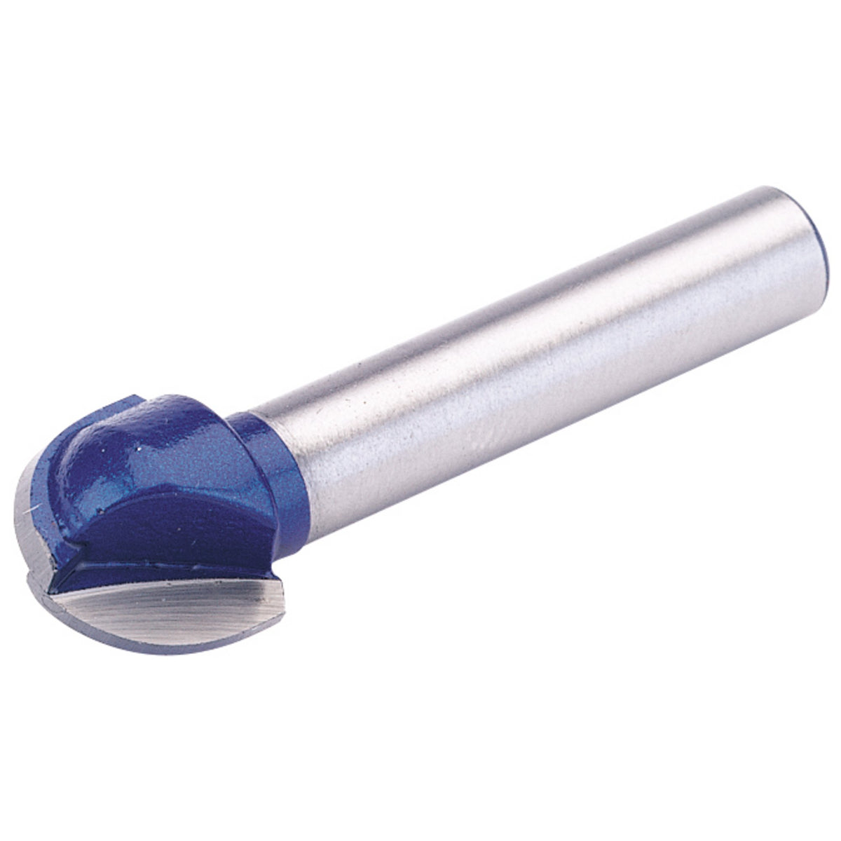 DRAPER 1/4in. Core Box 12.7 x 6.35mm Radius TCT Router Bit: Model No.RB16