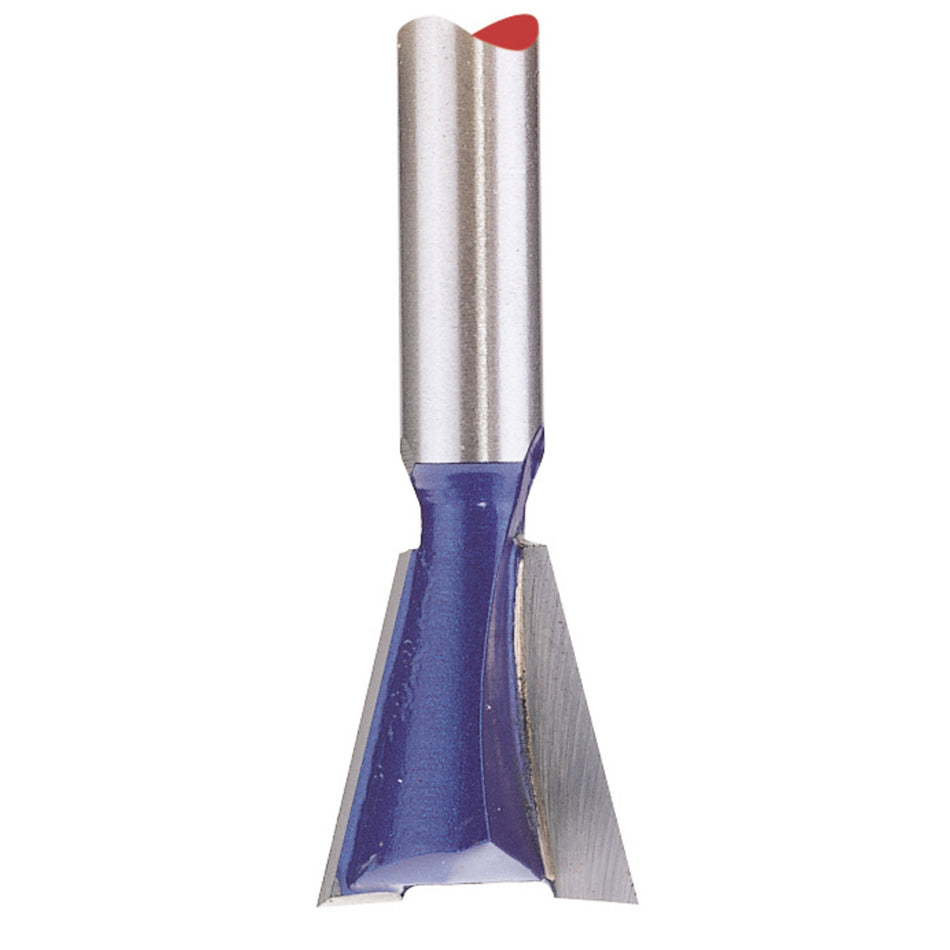 DRAPER 1/4in. Dovetail 14mm Dia. TCT Router Bit: Model No.RB17