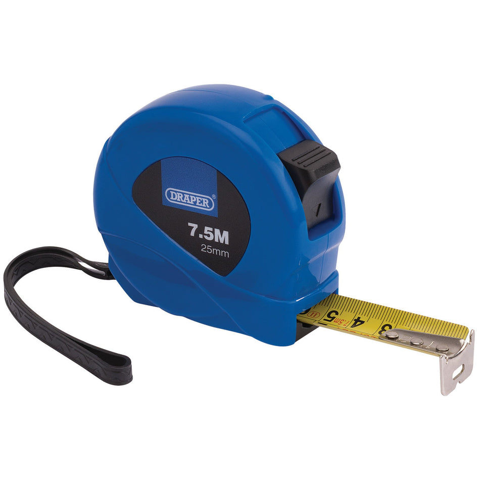 DRAPER 7.5M/25ft Easy Find Measuring Tape: Model No.EMTC