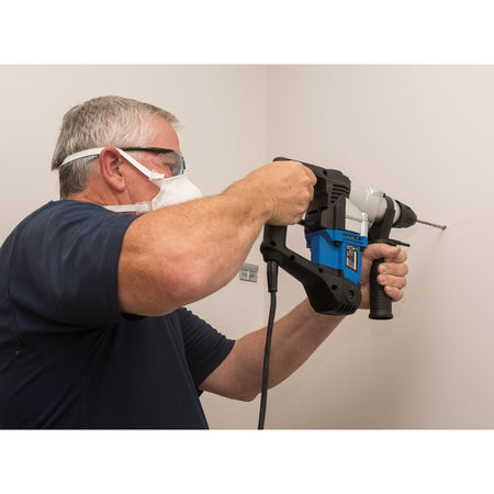 Storm Force SDS+ Rotary Hammer Drill Kit with Rotation Stop (900W): Model No. PT900SDSSF