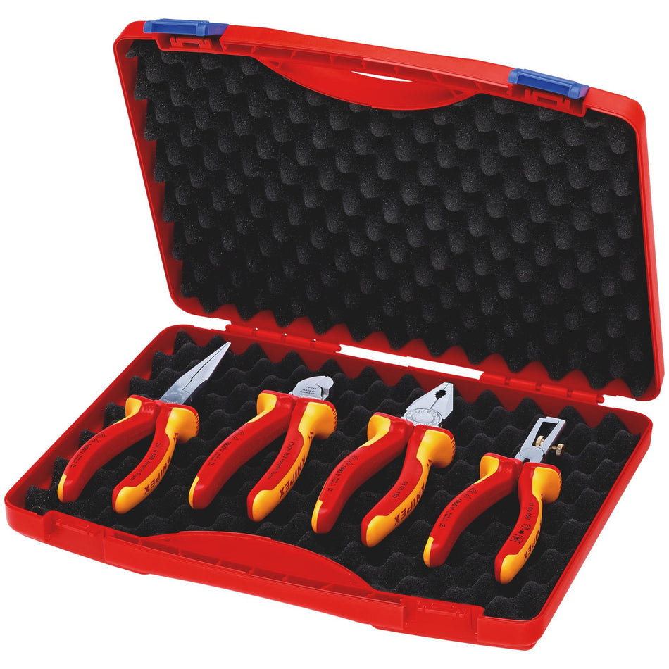 KNIPEX 00 20 15 "RED" Electric Set 1 Tool Box