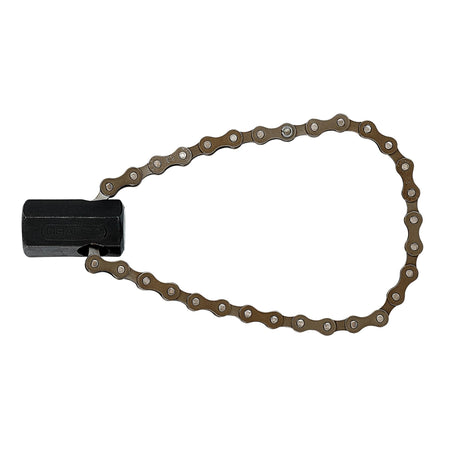 DRAPER 1/2in. Square Drive or 24mm 130mm Capacity Chain Oil Filter Wrench: Model No.255
