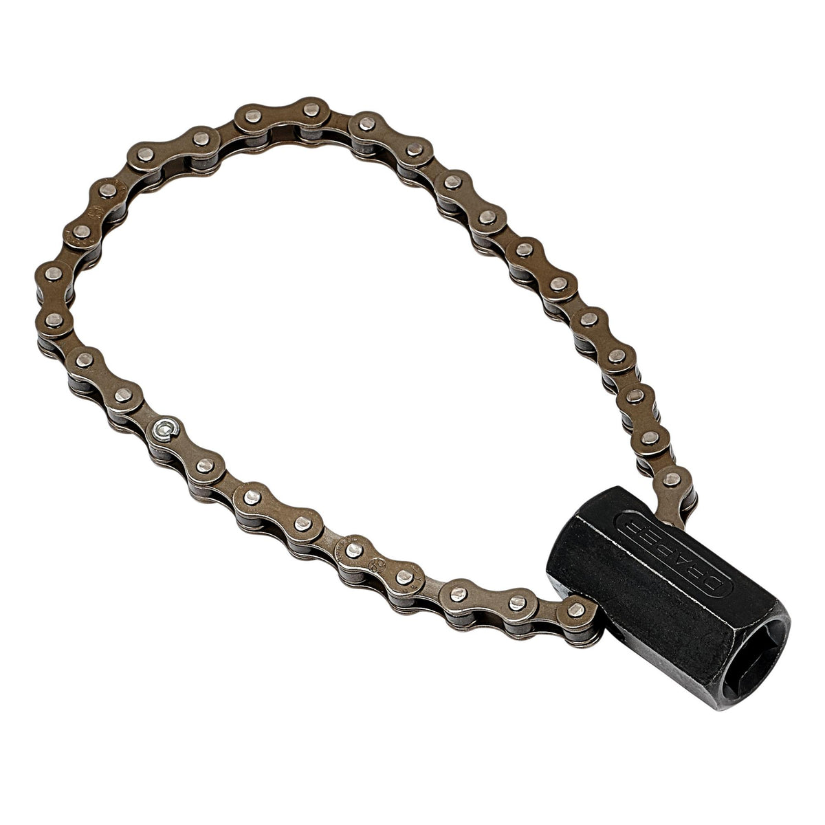 DRAPER 1/2in. Square Drive or 24mm 130mm Capacity Chain Oil Filter Wrench: Model No.255
