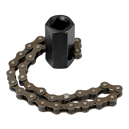 DRAPER 1/2in. Square Drive or 24mm 130mm Capacity Chain Oil Filter Wrench: Model No.255