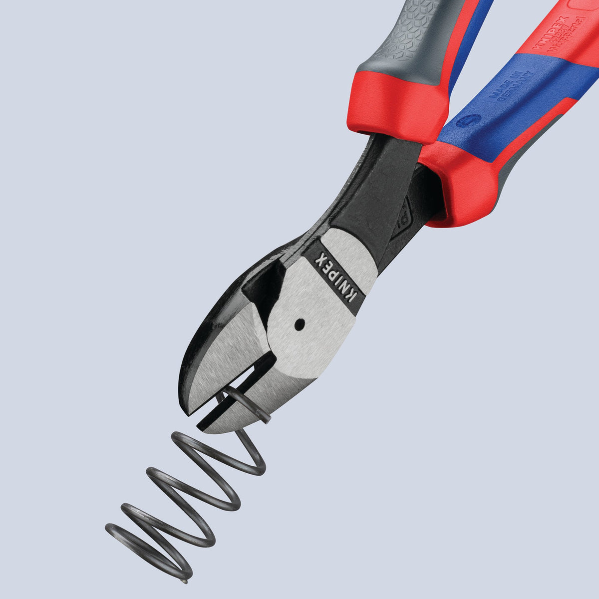 Knipex 200mm High Leverage Diagonal Side Cutter with 12&deg; Head : Model No.74 22 200