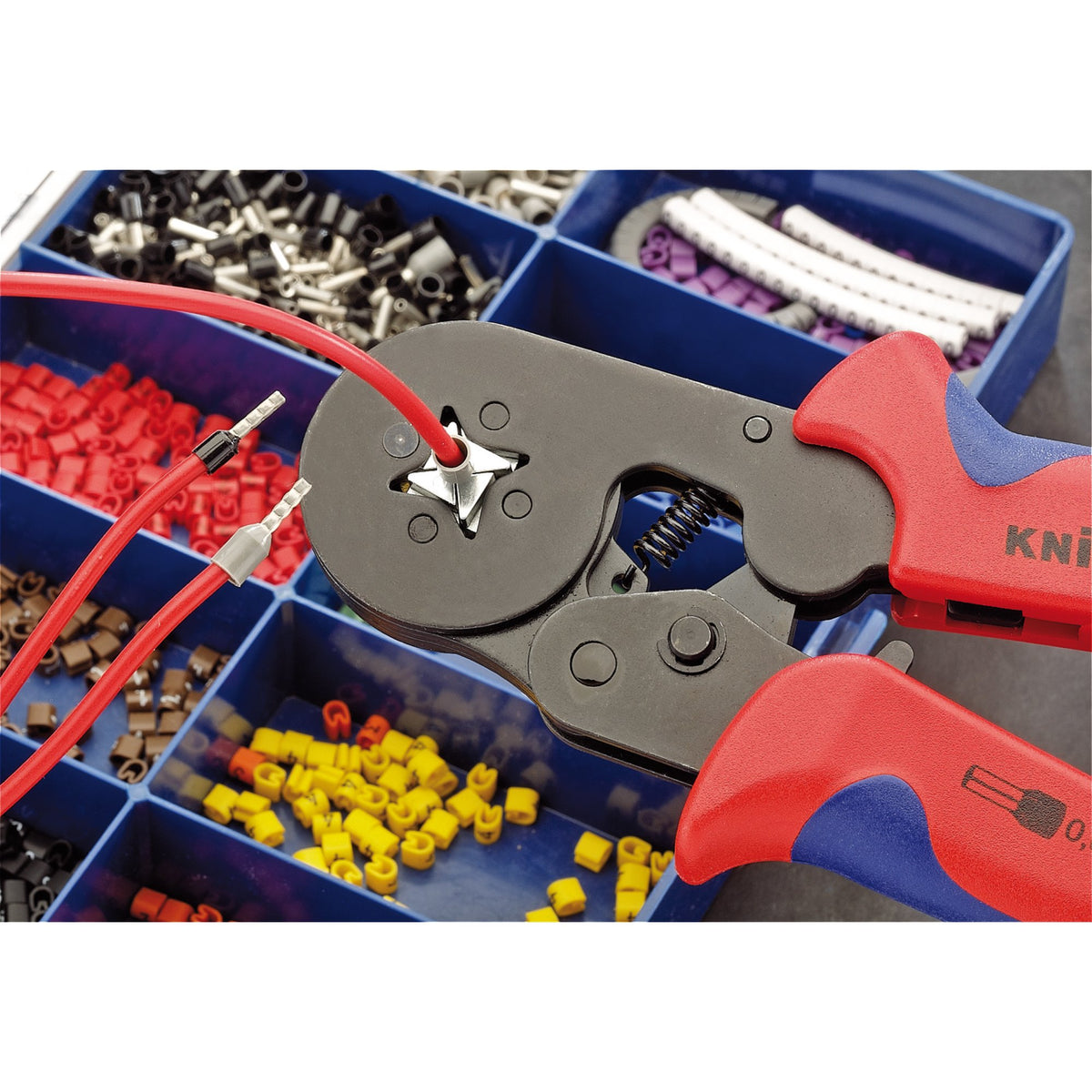 Knipex Self Adjusting Ferrule Crimping Pliers : Model No.97 53 04SBE