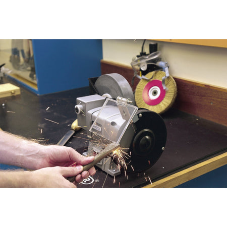DRAPER 230V 250W Wet and Dry Bench Grinder: Model No.GWD200A