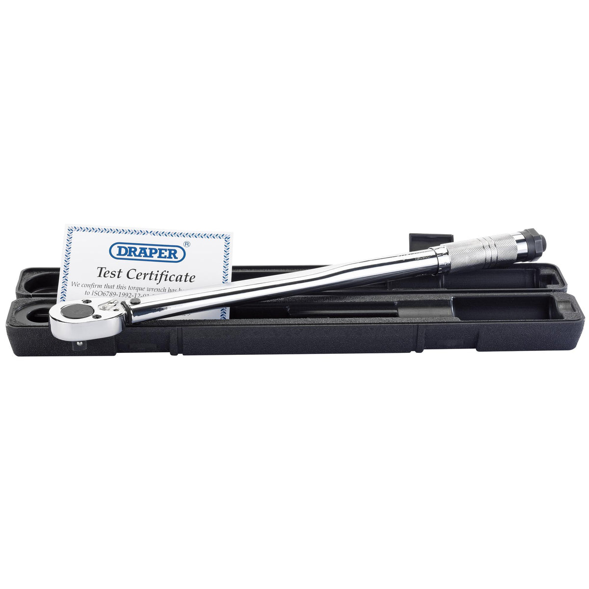 DRAPER 30-210Nm Torque Wrench (1/2" Square Drive): Model No. BTW