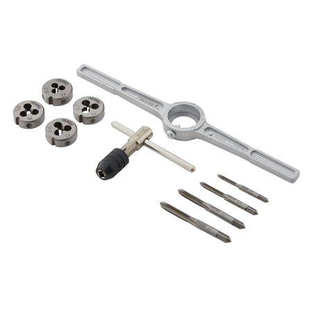 DRAPER 10 Piece Metric Tap and Die Set: Model No.10TDS/A