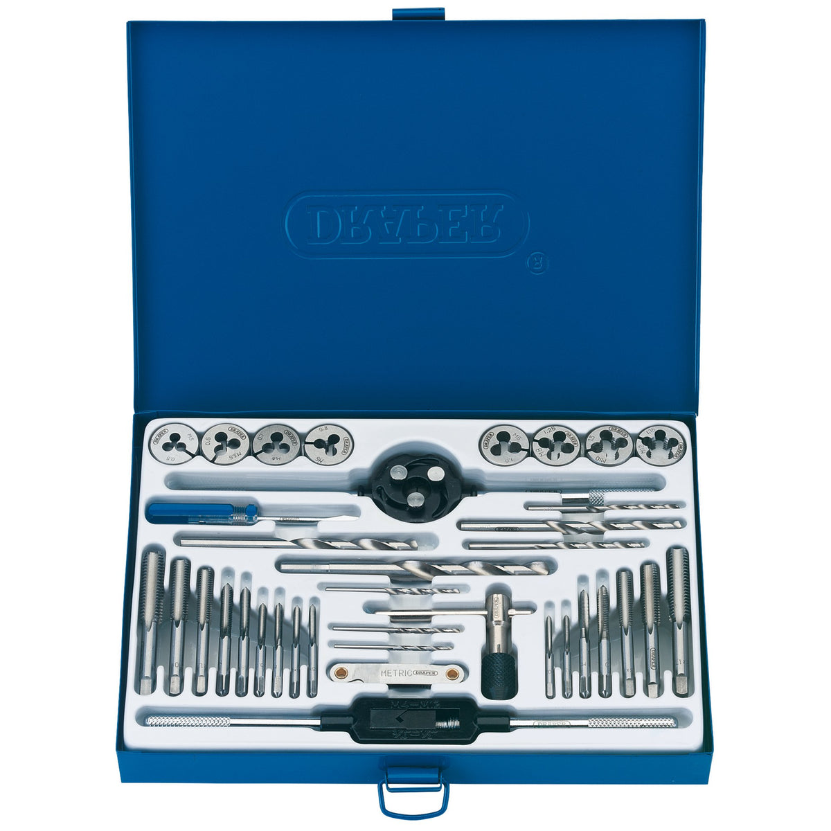 DRAPER 37 Piece Tap and Die Set: Model No.37M