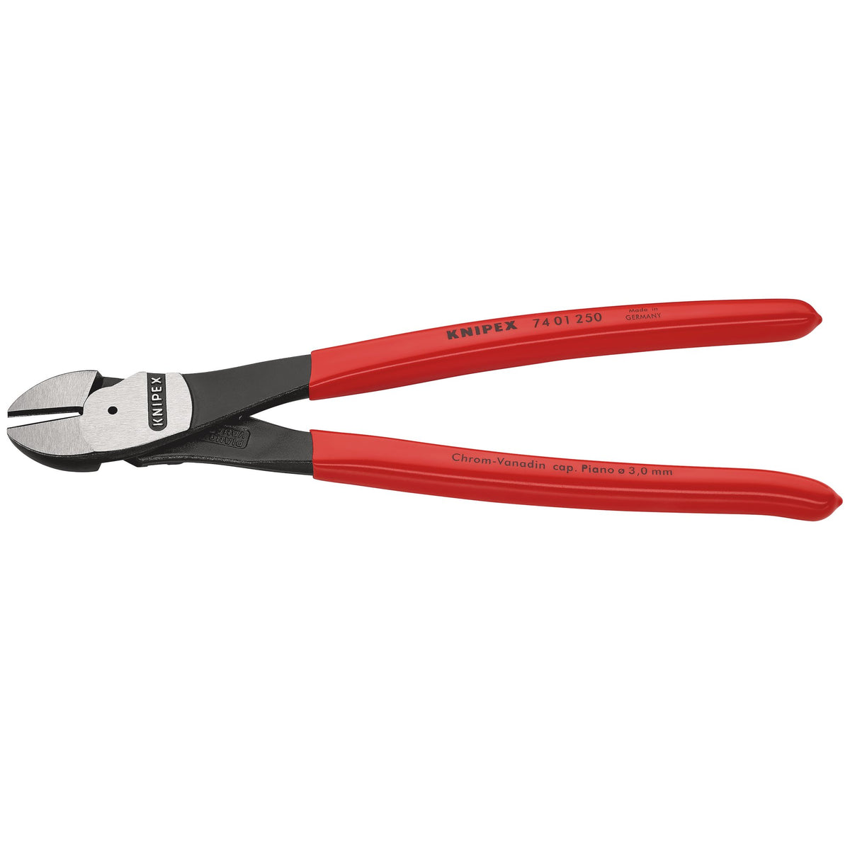 Knipex 250mm High Leverage Diagonal Side Cutter: Model No. 74 01 250 SBE