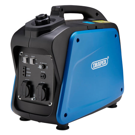 DRAPER 2kVA Petrol Inverter Generator : Model No.DGI2000