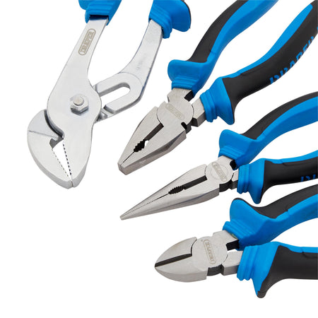 Soft Grip Pliers Set (4 piece) Model. No. SGPS/4