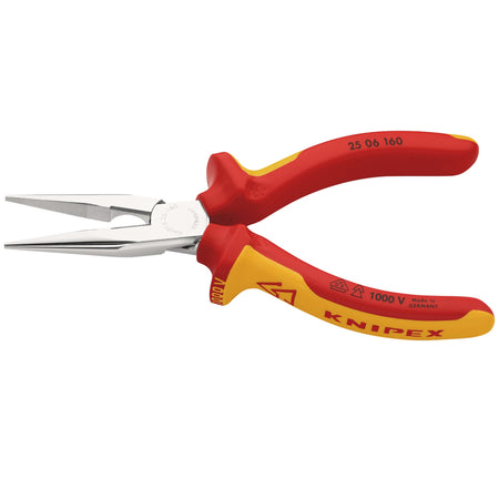 Knipex 160mm Fully Insulated Long Nose Pliers : Model No.25 06 160 SBE