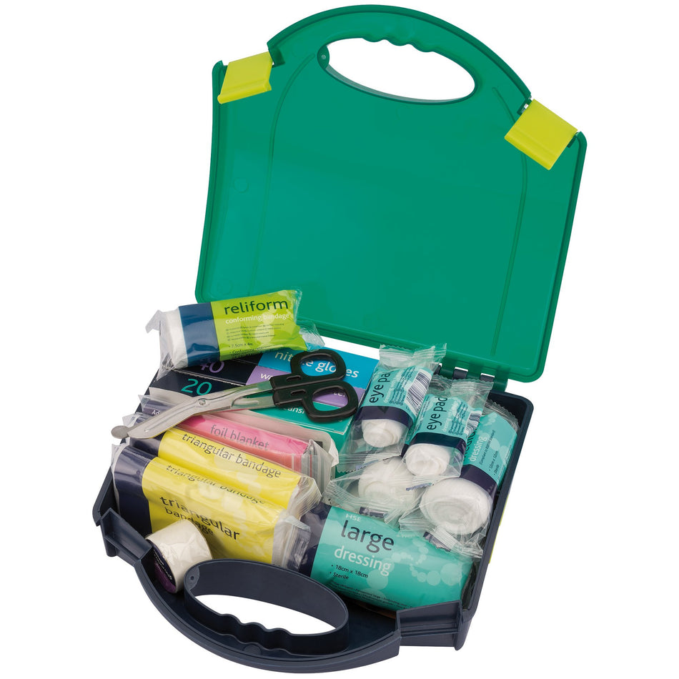 DRAPER Small First Aid Kit: Model No. FAKBSI-S/B