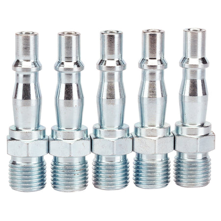 DRAPER 1/4" BSP Male Coupling Screw Adaptors (Pack of 5): Model No. EAC