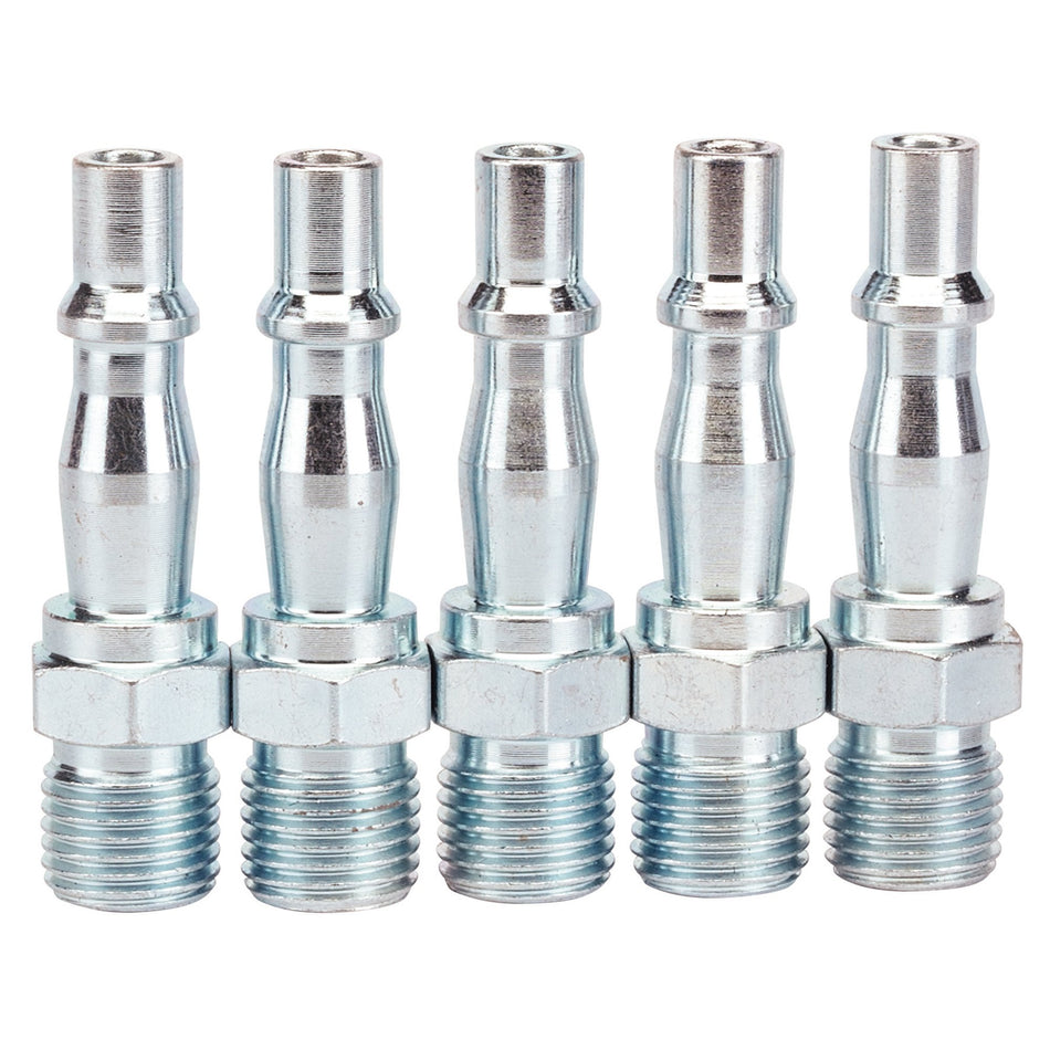 DRAPER 1/4" BSP Male Coupling Screw Adaptors (Pack of 5): Model No. EAC