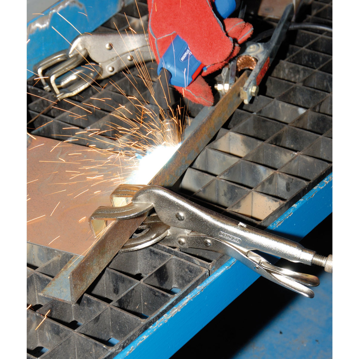 DRAPER 280mm Self Grip Welding Clamp: Model No.9000S