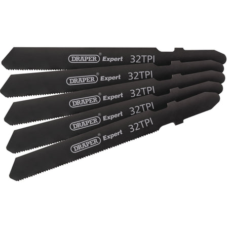 DRAPER Expert 5 Piece DT118G 92mm Jigsaw Blade Set: Model No. DT118G