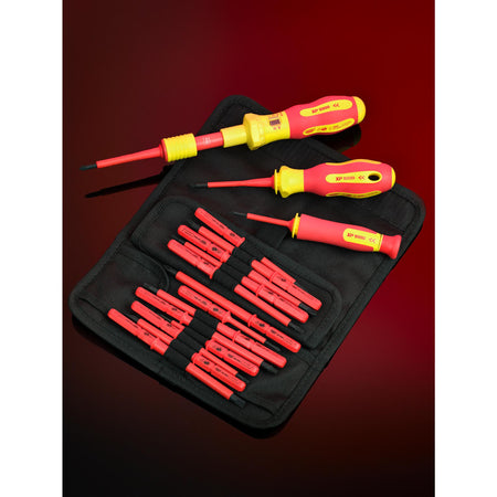 DRAPER Expert Ergo PlusÂ® 19 Piece Interchangeable VDE Torque Screwdriver Set : Model No.965T/19
