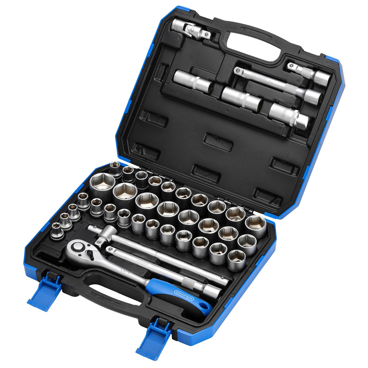 1/2" Sq. Dr. Combined MM/AF Socket Set (41 Piece): Model No. HD41AM