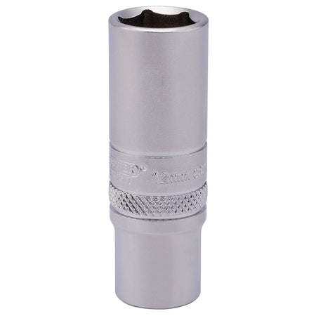 1/4" Square Drive 6 Point Deep Socket (12mm): Model No.870-1ZIBT-MM/MS
