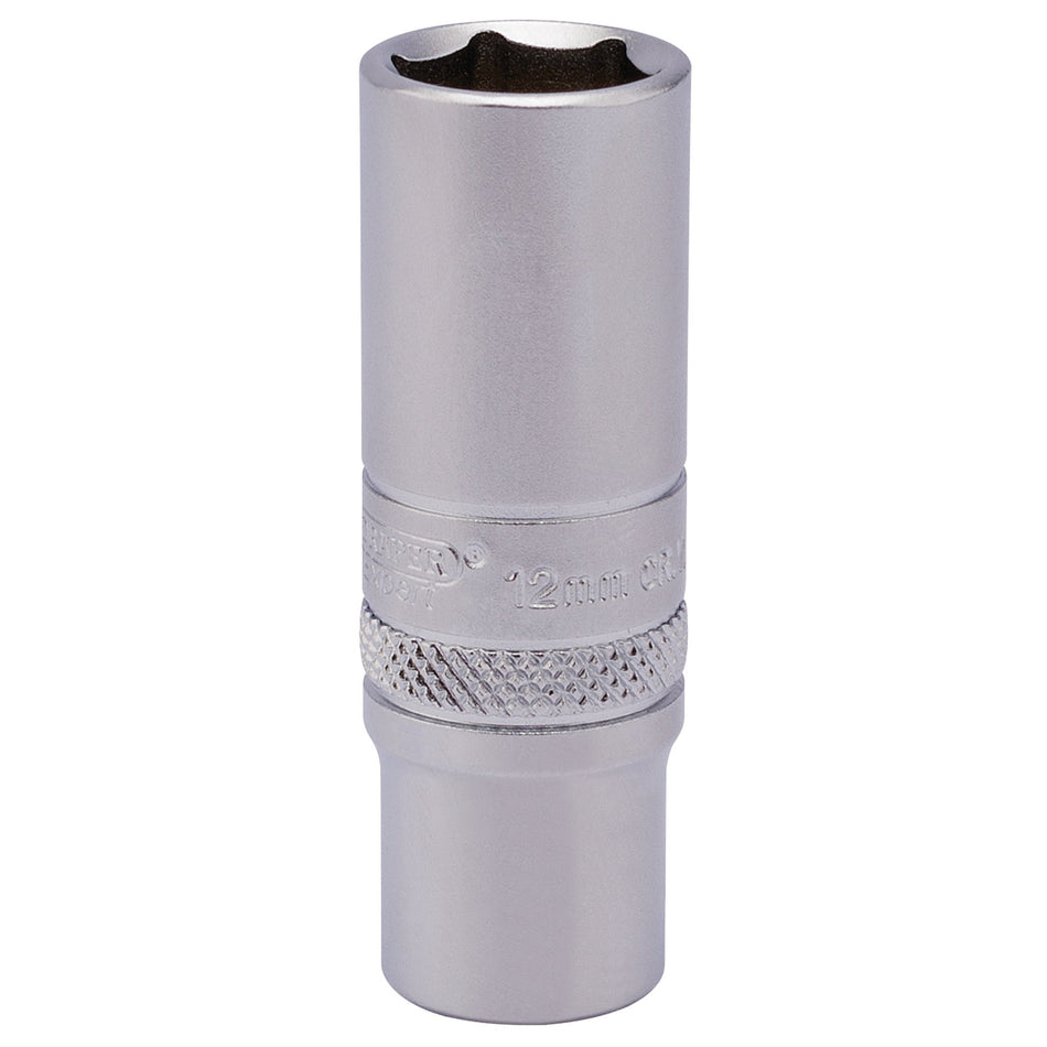 1/4" Square Drive 6 Point Deep Socket (12mm): Model No.870-1ZIBT-MM/MS