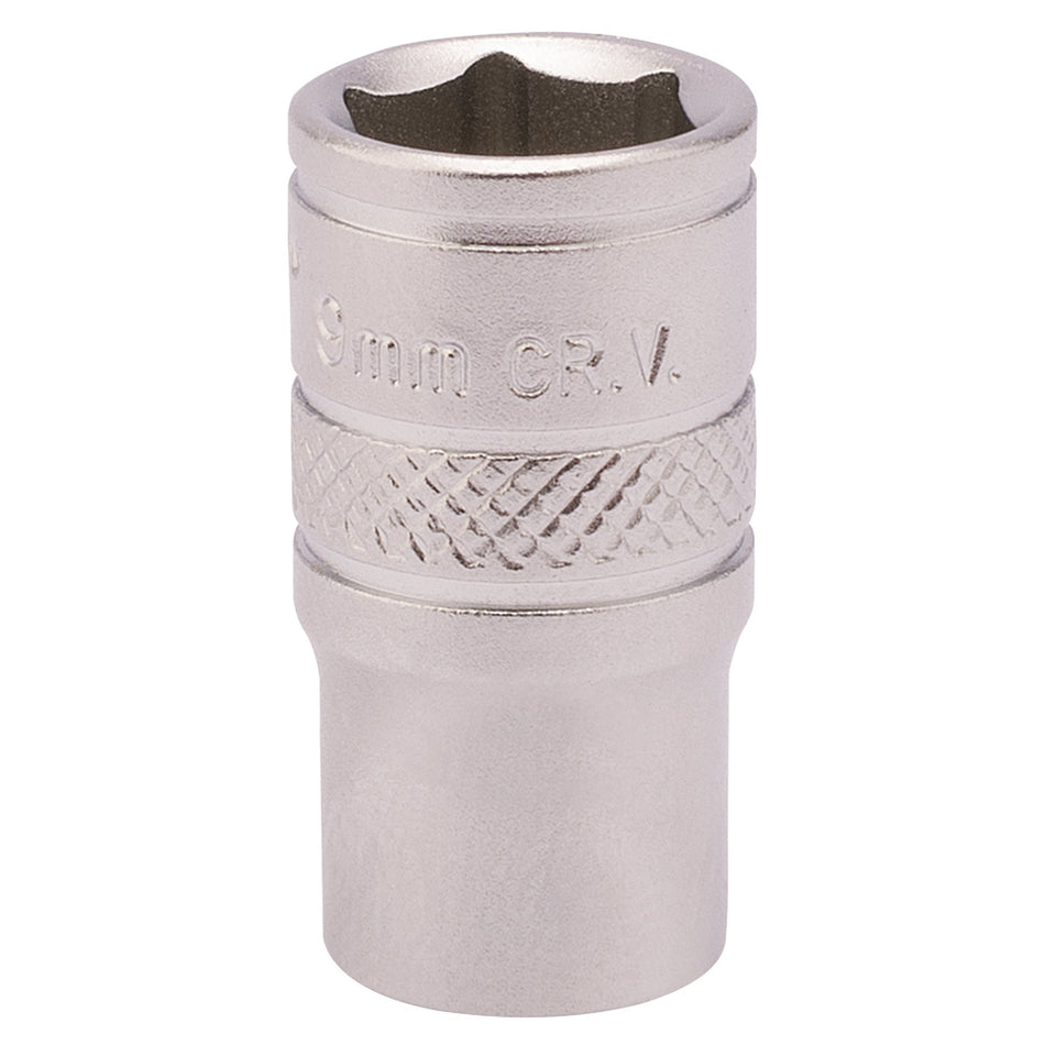 1/4" Square Drive Socket (9mm): Model No.870-1ZIB-MM/MS