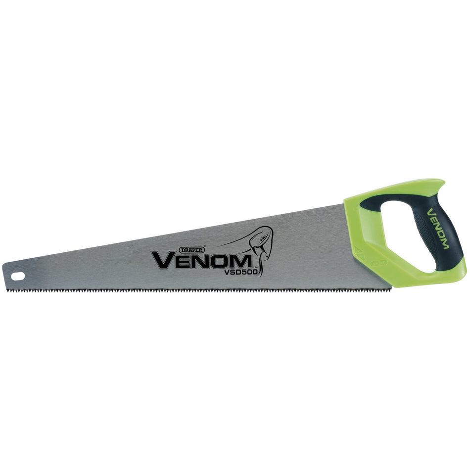 DRAPER First Fix Draper Venom Double Ground 500mm Handsaw: Model No. VSD500