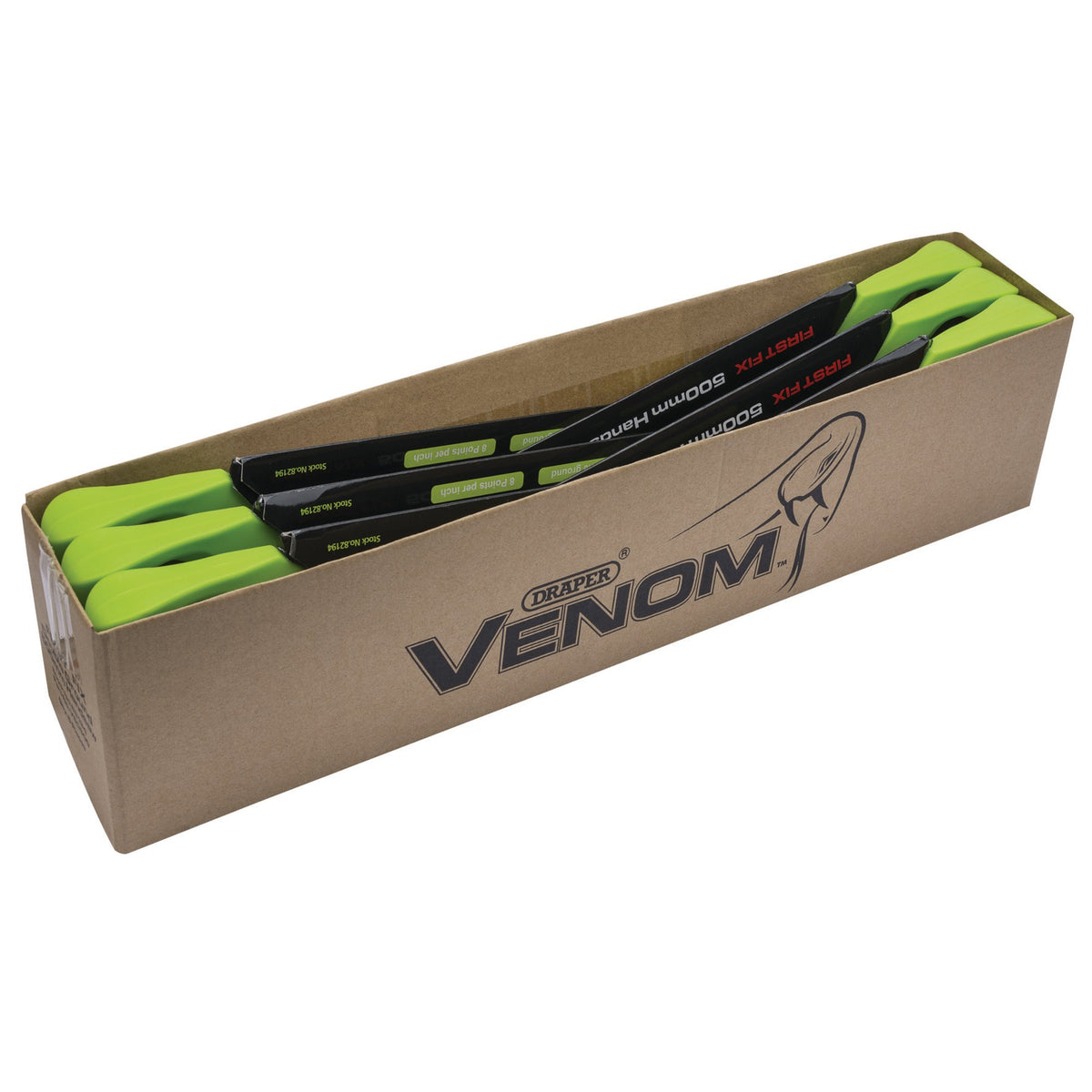 DRAPER First Fix Draper Venom Double Ground 500mm Handsaw: Model No. VSD500
