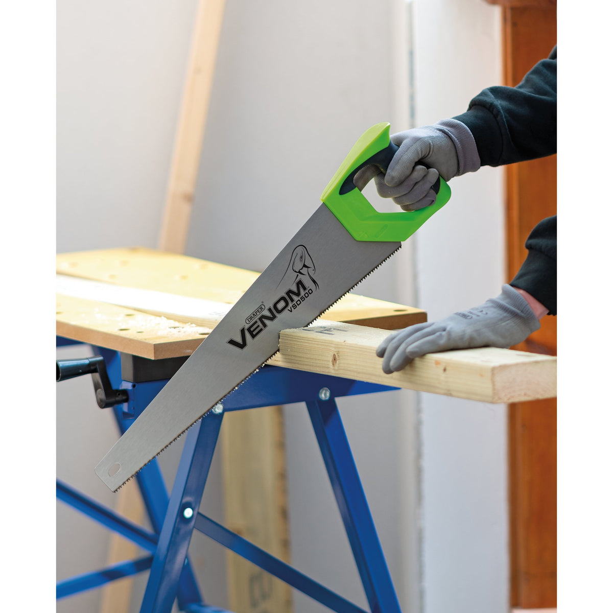 DRAPER First Fix Draper Venom Double Ground 500mm Handsaw: Model No. VSD500