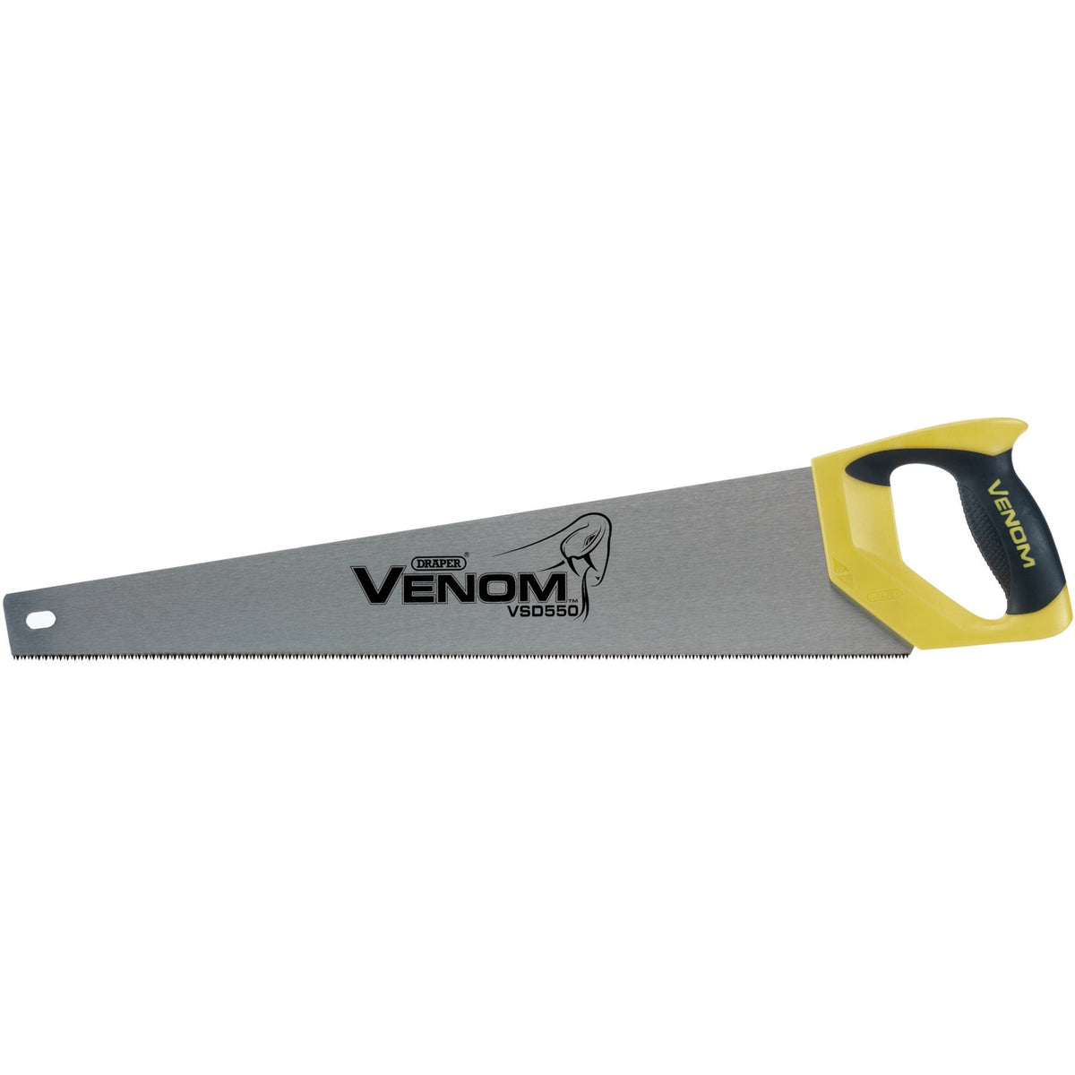 DRAPER Second Fix Draper Venom Double Ground 550mm Handsaw: Model No. VSD550