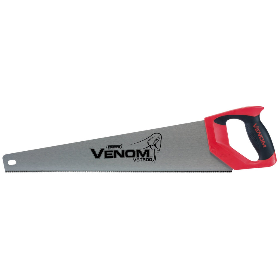 DRAPER Second Fix Draper Venom Triple Ground 500mm Handsaw: Model No. VST500